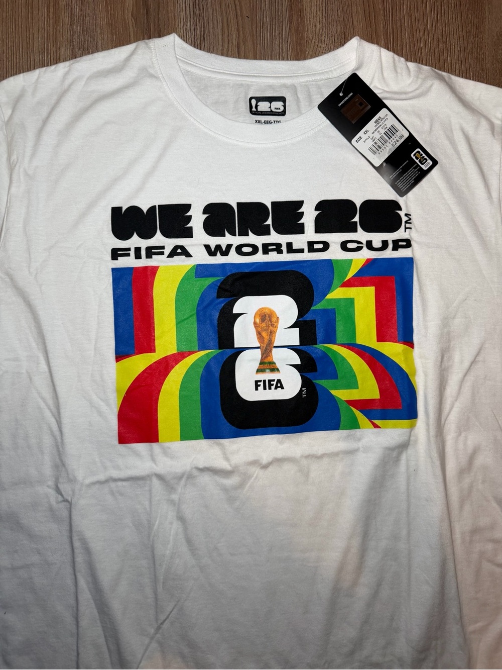 FIFA World Cup 'We Are 26' Graphic Tee - White